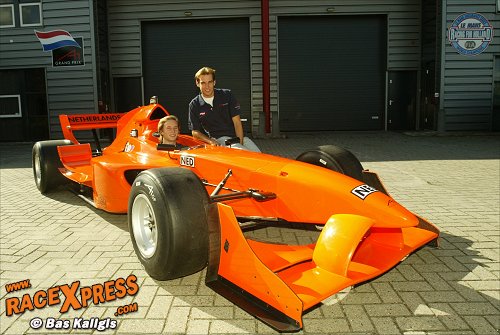Renger van der Zande tweede rijder A1 GP Team Nederland